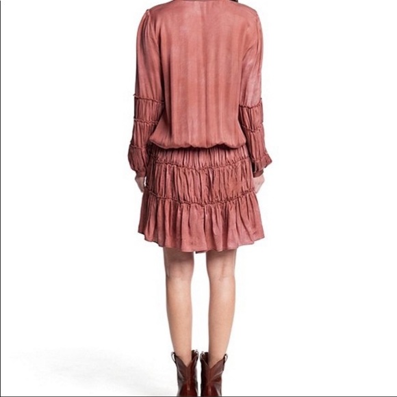 🥳HP Frye Odetta Embroidered Split balloon dress - Picture 3 of 8